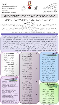 مروری بر تاثر افزودن عناصر آلیاژی بر تحولات فازی و خواص نایتینول